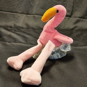 Pinky The Flamingo TY Beanie Baby Vintage